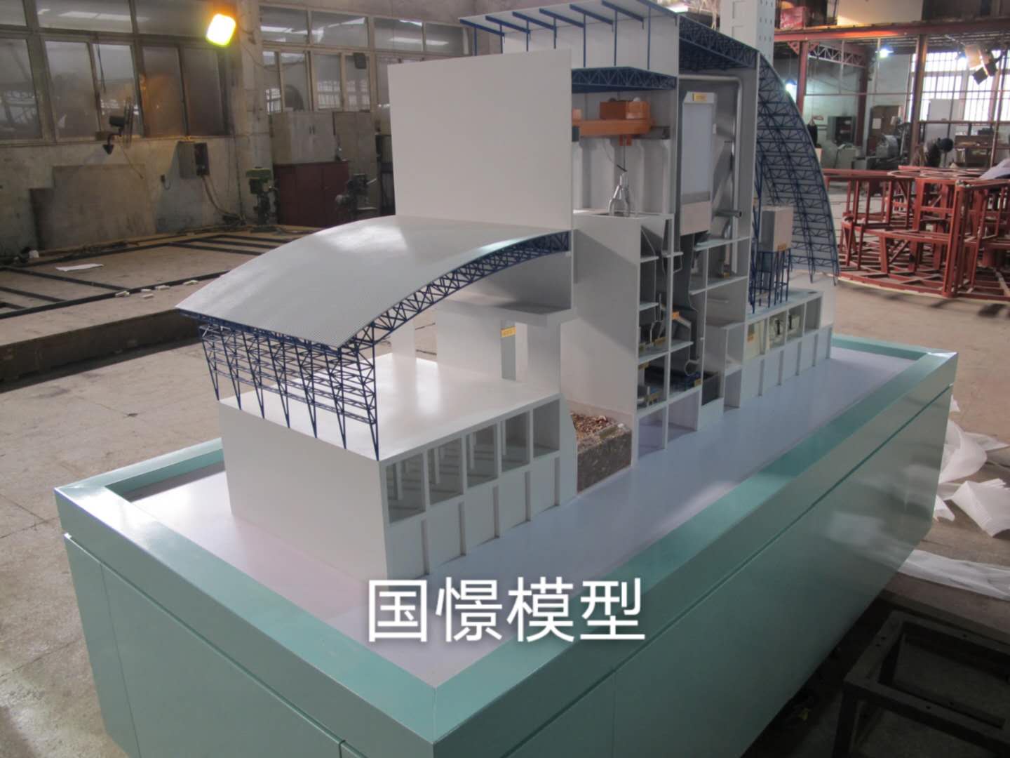 桦川县工业模型