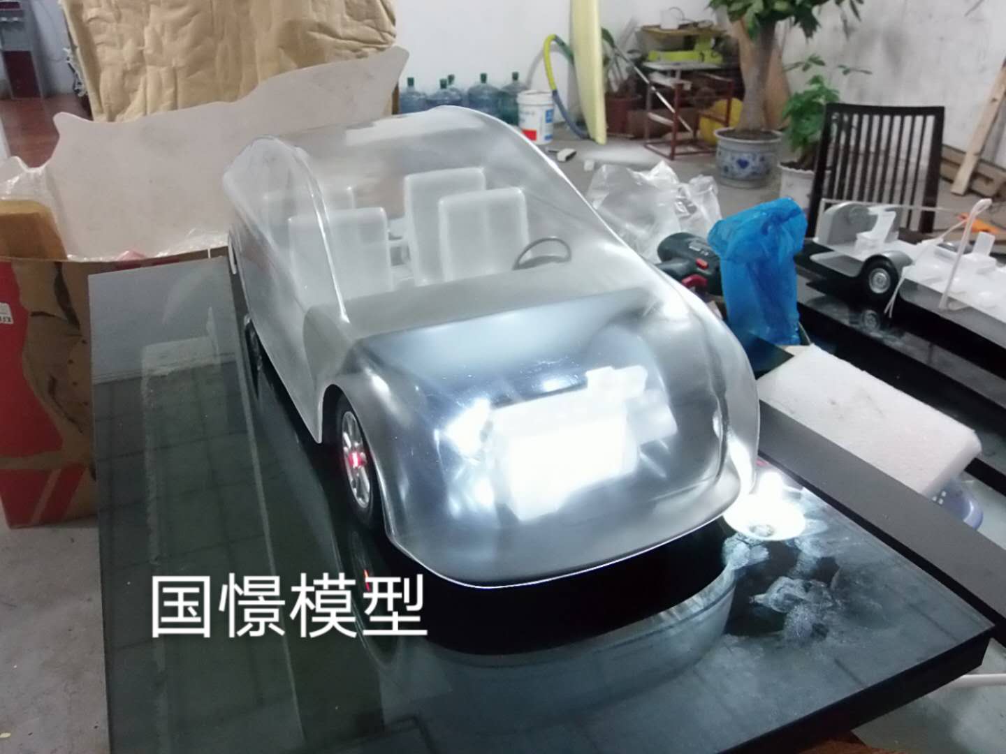 桦川县透明车模型